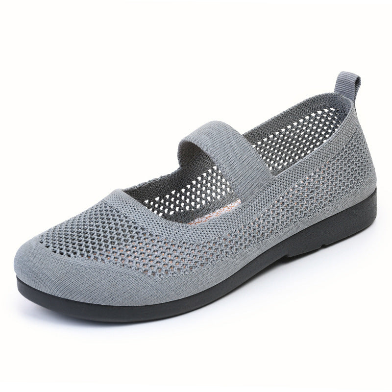 Casual Shoes For Women Flying Woven Women's