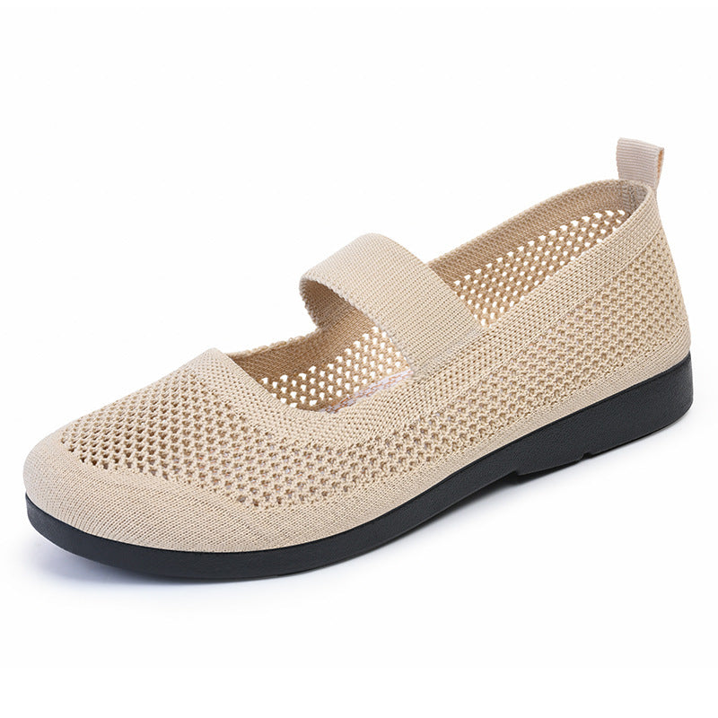 Casual Shoes For Women Flying Woven Women's